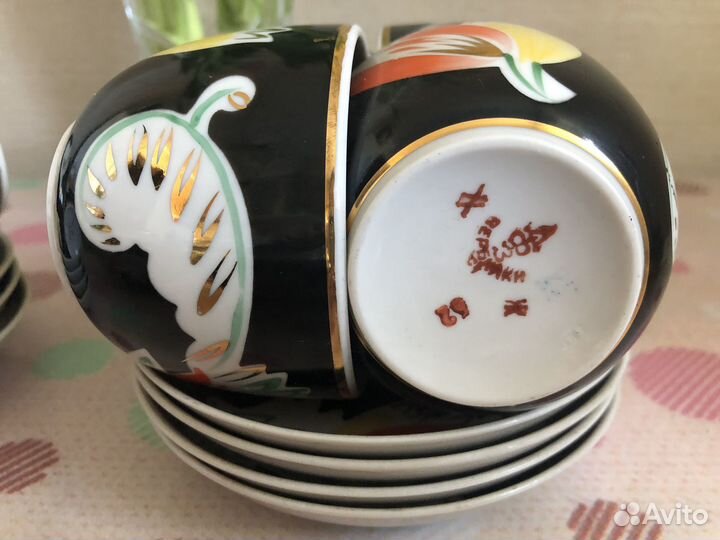 Чайный сервиз вербилки СССР