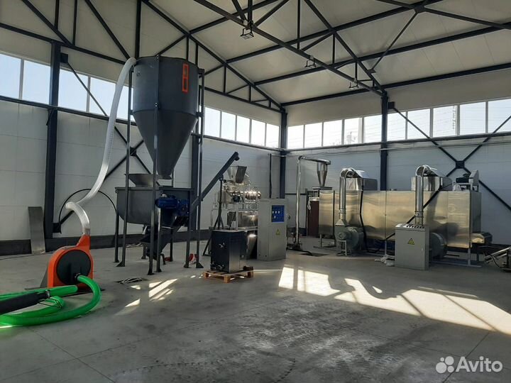 Линия по производству корма для кошек и собак