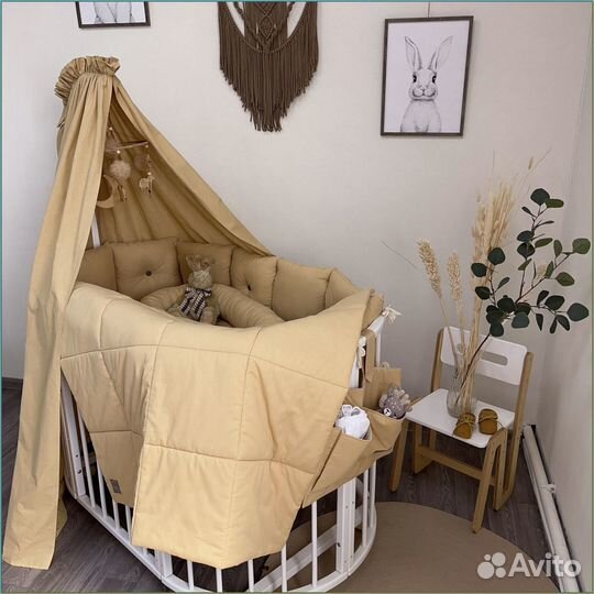 Бортики в детскую кроватку