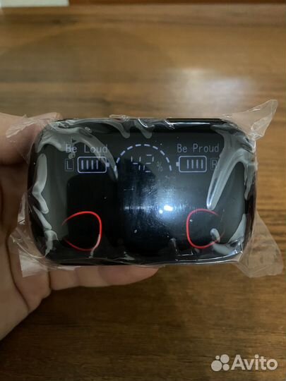 Беспроводные наушники + повербанк новые