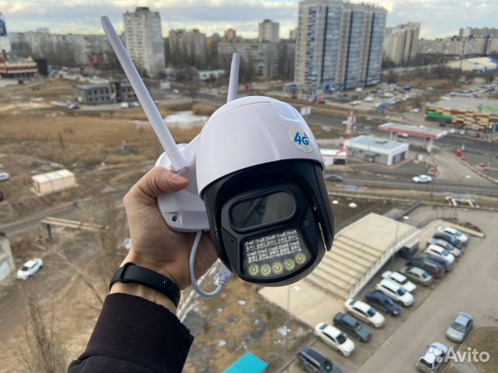 Камера видеонаблюдения с сим картой 4G