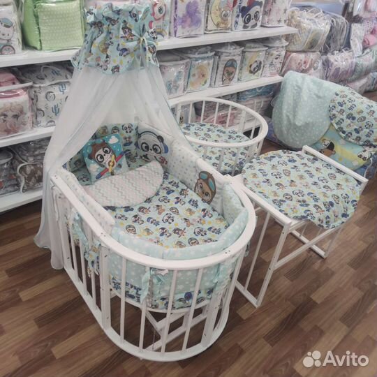 Кпб борт балдахин одеяло подушечка