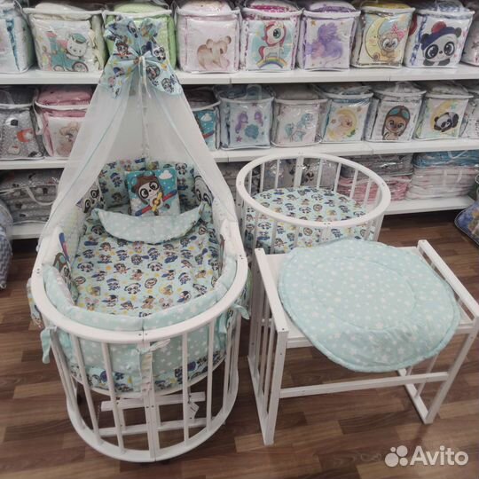 Бортики постельное белье в кроватку