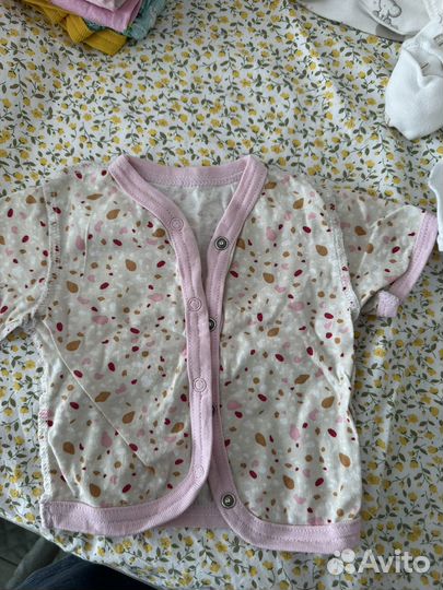 Вещи пакетом для новорожденного