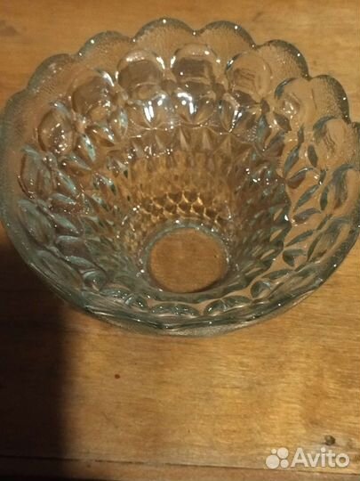 Вазочка для конфет стекло СССР