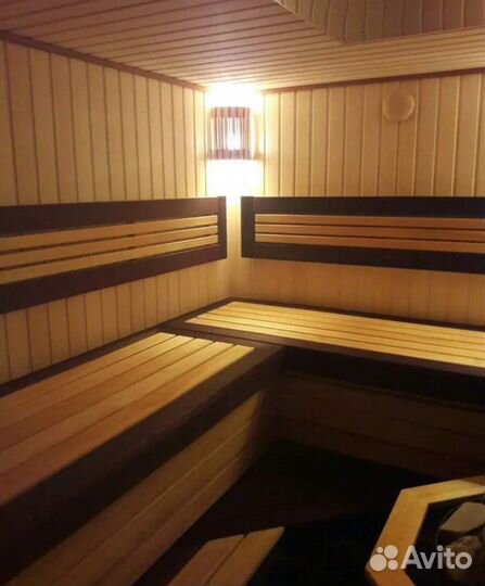 Полок в баню из липы и термолипы