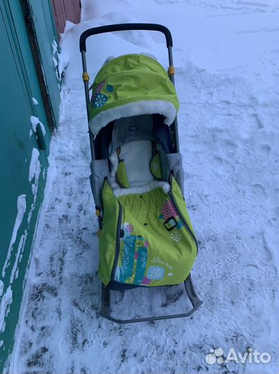 Санки коляска