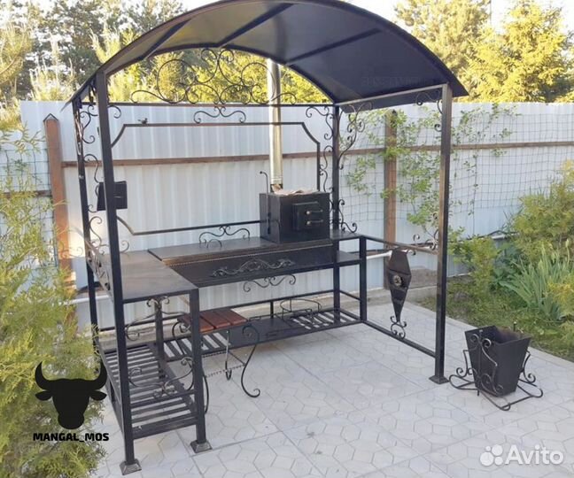 Мангал беседка