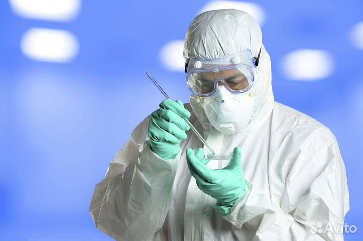 Демеркуризация. Уборка ртути. Замер паров ртути