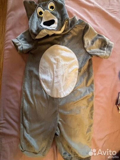 Новогодний костюм волк