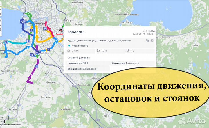 Спутниковое слежение в машину