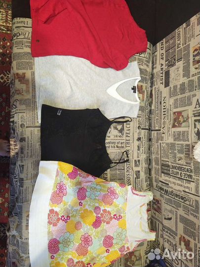 Вещи пакетом на девушку