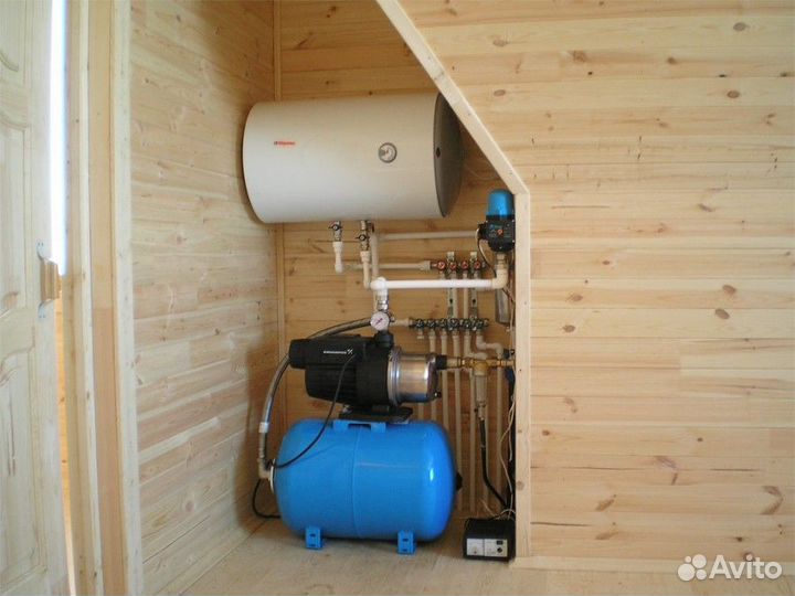 Водопровод в частном доме монтаж насосной станции