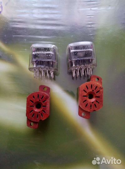 Индикаторные лампы ин-15А. 2шт.для коллекции