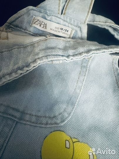 Джинсовый сарафан для девочки