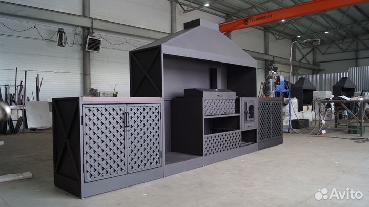 Мангальный комплекс лофт