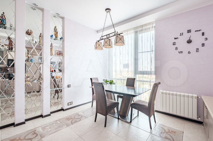 3-к. квартира, 97 м², 24/25 эт.