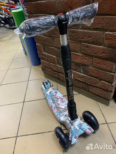 Самокат Tech Team Tiger print