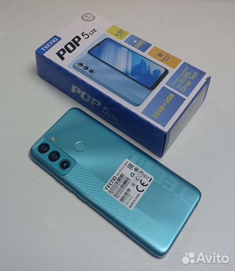 Новый Смартфон Tecno Pop 5 Lte 2/32
