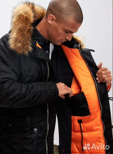 Аляска куртка парка Alpha Industries оригинал
