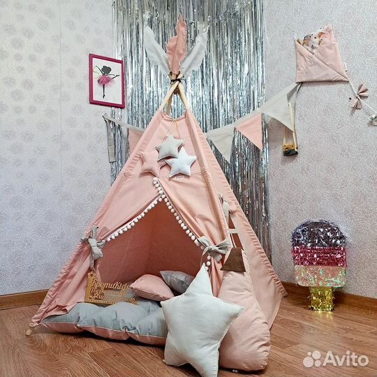 Детская игровая палатка Вигвам