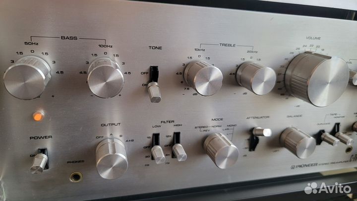 Pioneer С-77 предварительный усилитель