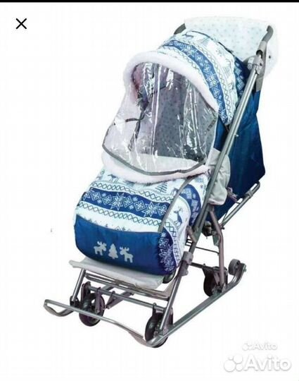 Санки коляска ника