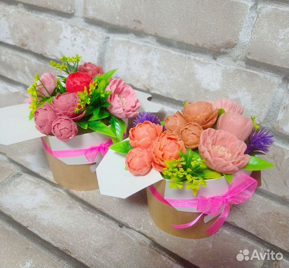 Букет из мыла