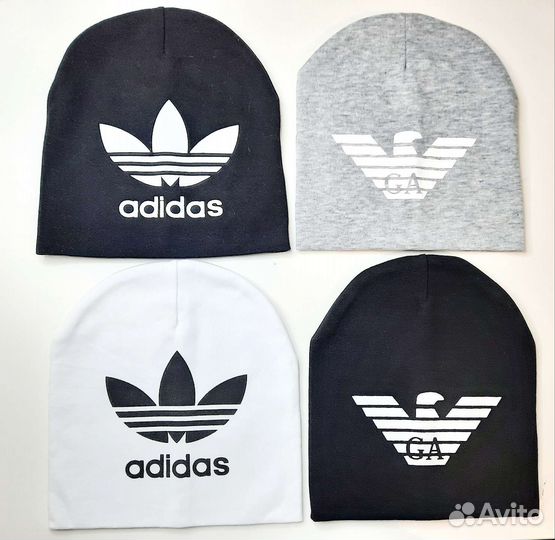 Шапки детская Адидас, Армани, Маквин