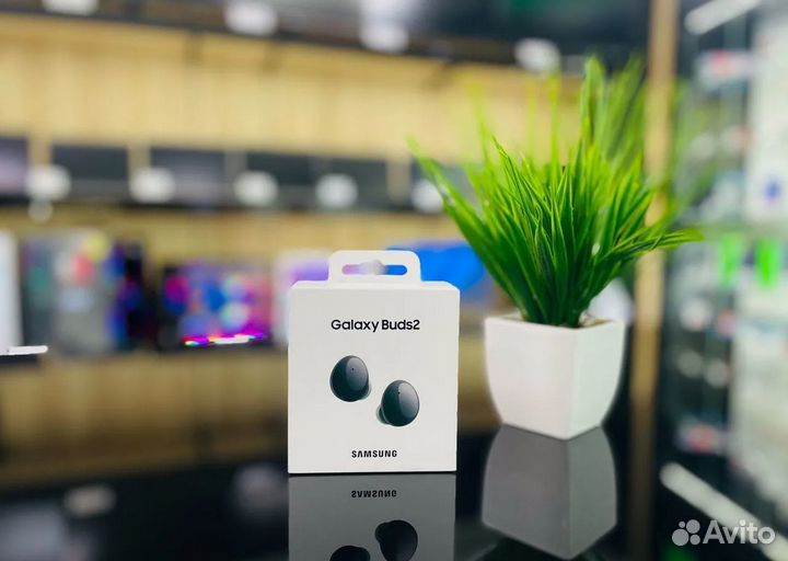 Наушники Samsung Galaxy Buds 2 Черные Новые