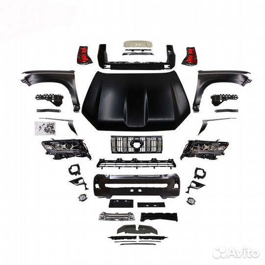 Рестайлинг обвес Land Cruicer Prado в 2020 год