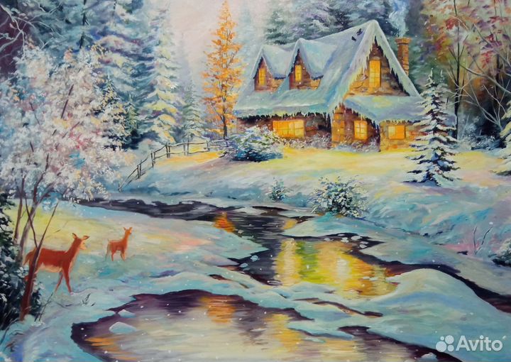 Картина маслом на заказ