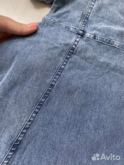 Джинсовое платье hm новое