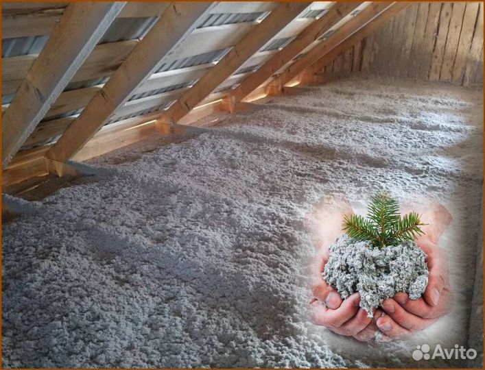 Утеплитель насыпной минеральная вата и эковата
