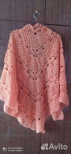 Шаль ручной работы