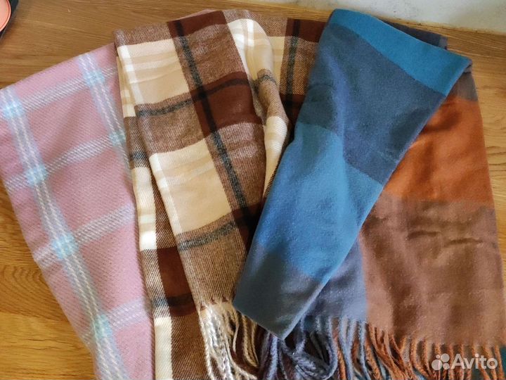 Палантин кашемир новый