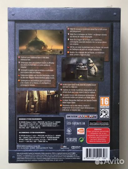 Little Nightmares Six Edition PC Компьютерная Игра