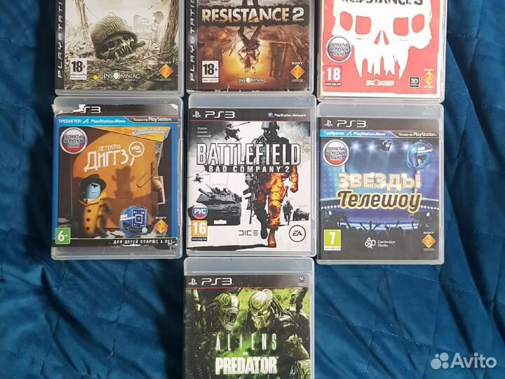 Игры диски для ps3