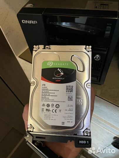 Сетевое хранилище qnap TS-439 Pro II + 4HDD*4TB