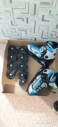 Коньки детские раздвижные 29-32