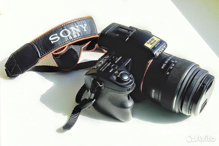 Sony Alpha A37 FullHD video