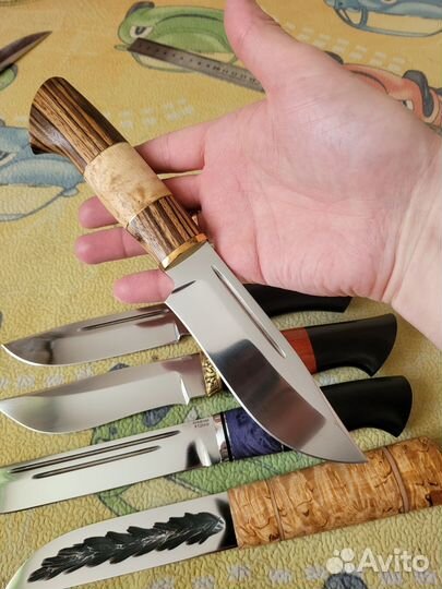 Нож из стали х12мф