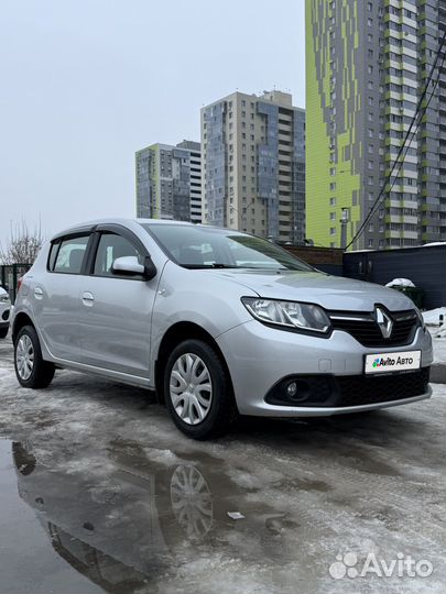 Renault Sandero 1.6 МТ, 2018, 52 258 км