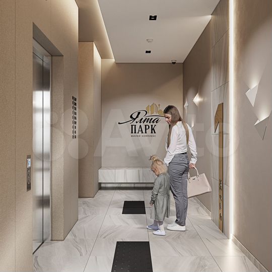 2-к. квартира, 60,7 м², 2/13 эт.