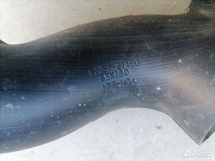 Патрубок воздухозаборника для Toyota Corolla