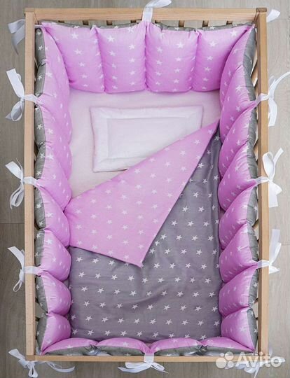 Бортики в кроватку