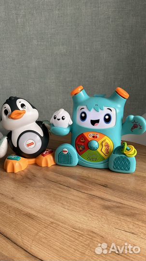 Игрушки fisher price линкималс пингвин