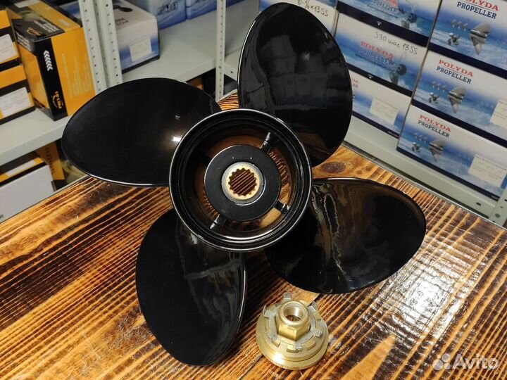 Гребной винт 60-140 л.с.; 4х13х19 RH
