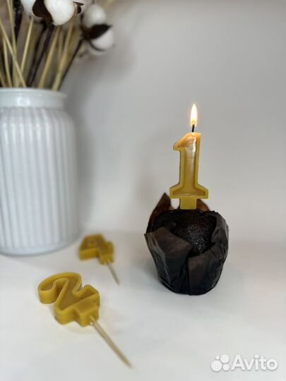 Свечи цифры