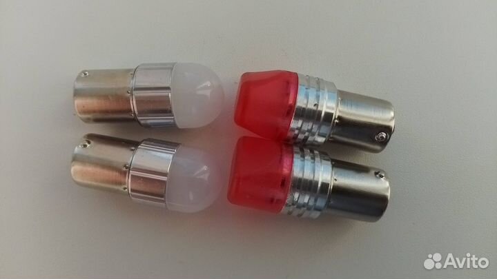 Лампа стоп-сигнала стробоскоп 12v мигает (2 штуки)